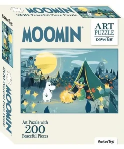 Pussel 200 bitar Mumin Art Puzzle blå