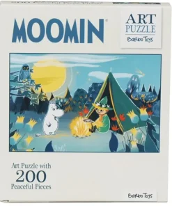 Pussel 200 bitar Mumin Art Puzzle blå