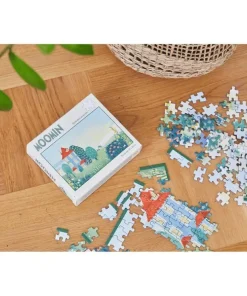 Pussel 200 bitar Mumin Art Puzzle grön