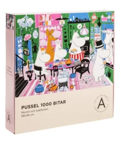 Pussel 1000 bitar Mumin och kakfesten