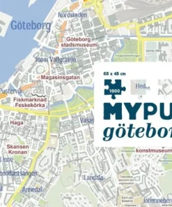 Pussel 1000 bitar MyPuzzle - Göteborg