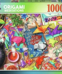 Pussel 1000 bitar Origami Meditations