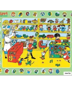 Pussel 24 bitar Pippi sakletare
