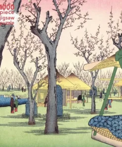Pussel 1000 bitar Plum Garden, Utagawa Hiroshige