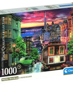 Pussel 1000 bitar San Francisco High Quality Collection