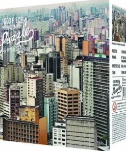 Pussel 1000 bitar Sao Paulo by Jens Assur