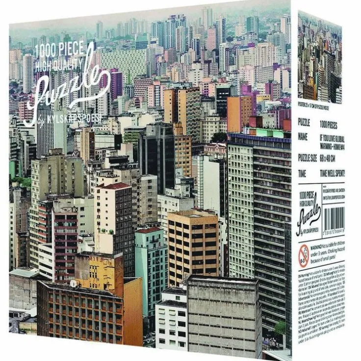 Pussel 1000 bitar Sao Paulo by Jens Assur