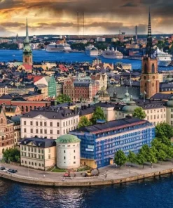 Pussel 1000 bitar Scandinavian Stockholm