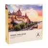 Pussel 1000 bitar Solnedgång över Stockholm