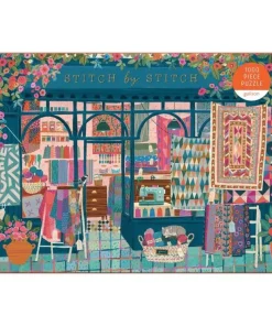 Pussel 1000 bitar Stitch by Stitch