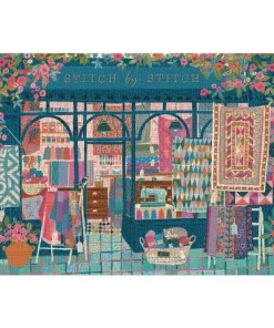 Pussel 1000 bitar Stitch by Stitch