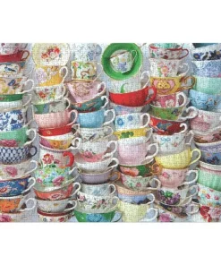 Pussel 1000 bitar Teacups