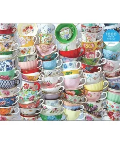 Pussel 1000 bitar Teacups
