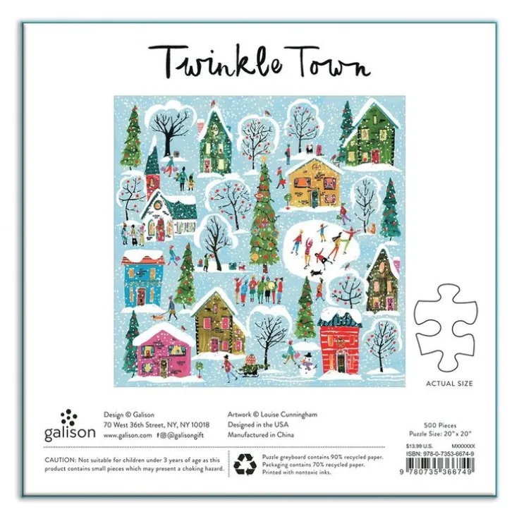 Pussel 500 bitar Twinkle town