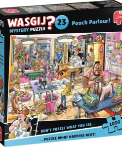 Pussel 1000 bitar Wasgij - Mystery 23 Pooch Parlour!