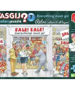 Pussel 1000 bitar Wasgij Retro Mystery 7: Everything must go