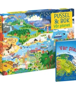 Pussel & bok: Vår planet
