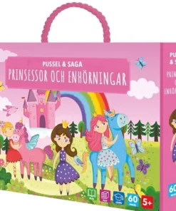Pussel & saga : Prinsessor och enhörningar