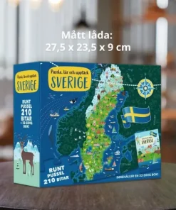 Pussla, lär och upptäck Sverige