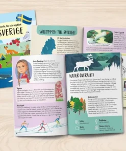 Pussla, lär och upptäck Sverige