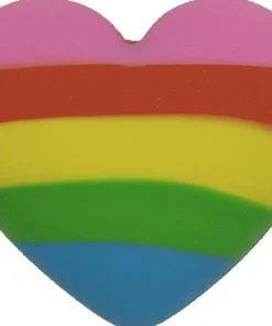 Radergummi Regnbåge Hjärta