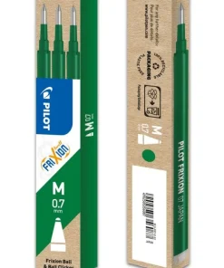 Refill Frixion Ball 0,7 3-pack grön