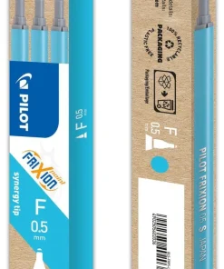 Refill Frixion Point 0,5 Synergy-Tip 3-pack ljusblå