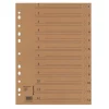 Register A4 1-12 150g kraftpapper