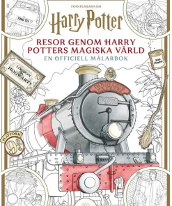 Resor genom Harry Potters magiska värld : en officiell målarbok
