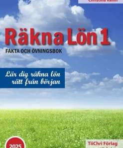 Räkna Lön 1 - 2025 (bok + digital produkt)
