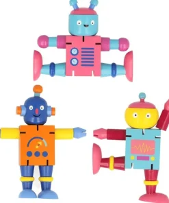 Robot i trä vridbar