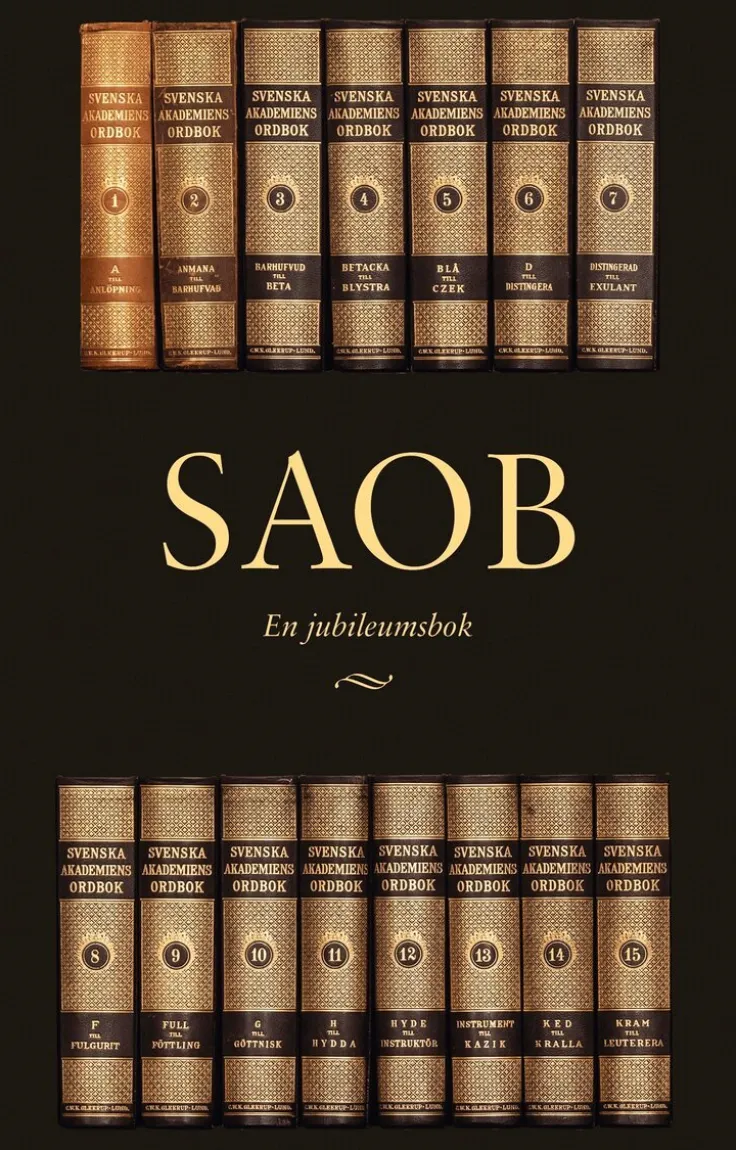 SAOB : en jubileumsbok
