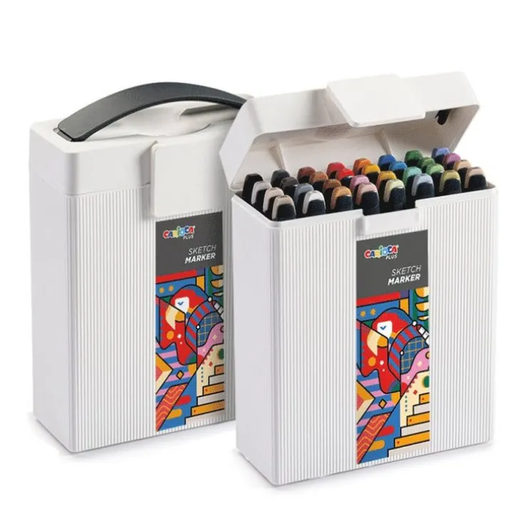 Sketch marker låda med 32 färger