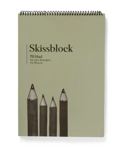 Skissblock A3 80g 70 blad