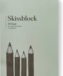 Skissblock A5 80g 70 blad