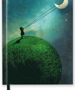 Skissbok 28x22cm - Catrin Weltz-Stein : Chasing the Moon