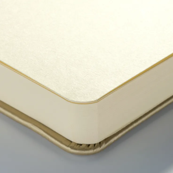 Skissbok 12x12cm Art Creation guld