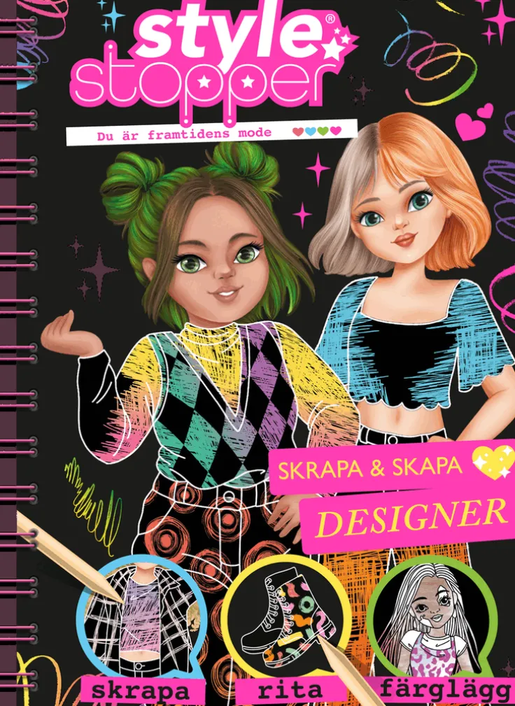 Skrapa & skapa - Designer : Du är framtidens mode