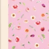 Skrivhäfte A5 linjerad Elin blomma rosa