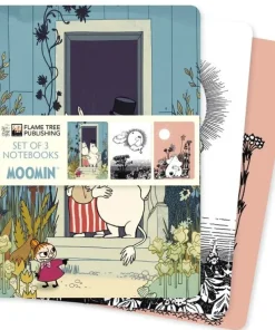 Skrivhäfte A5 linjerad 3-pack Moomin
