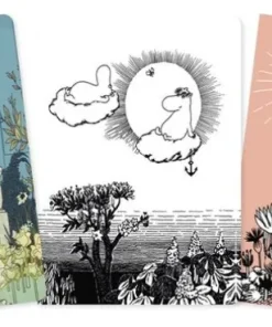 Skrivhäfte A5 linjerad 3-pack Moomin