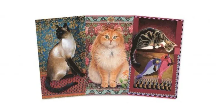Skrivhäfte A6 linjerad 3-pack Lesley Anne Ivory