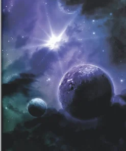 Skrivhäfte A4 olinjerad Nebulosa