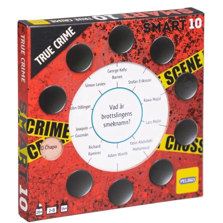 Smart10 frågekort True crime