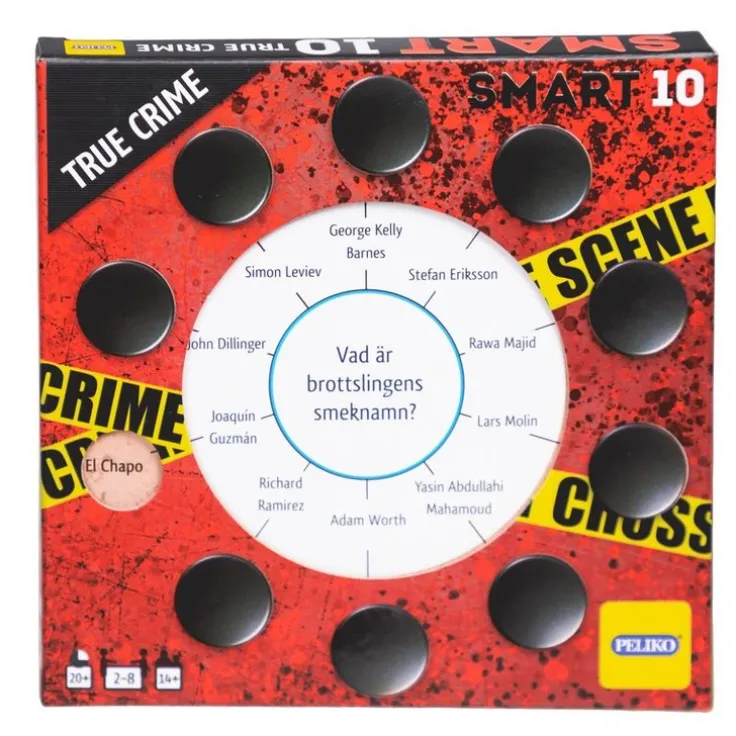 Smart10 frågekort True crime