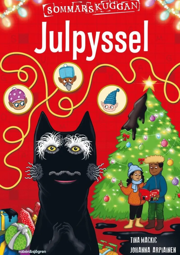 Sommarskuggan julpyssel (med klistermärken)
