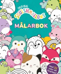 Squishmallows. Målarbok