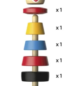 Stapelleksak Brio clown