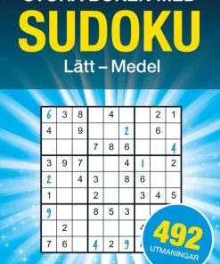 Stora boken med Sudoku : 492 sudokun, lätt till medel