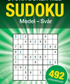 Stora boken med Sudoku : 492 sudokun, medel till svår
